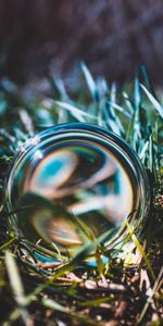 Grass,Macro,Close Up,Ball,Glass