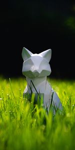 Grass,Miscellanea,Miscellaneous,Figure,Cat,3D