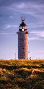 Grass,Miscellanea,Miscellaneous,Lighthouse,Building,Tower