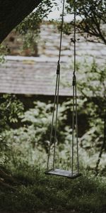 Grass,Miscellanea,Ropes,Cordage,Childhood,Blur,Smooth,Miscellaneous,Swing