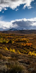 Naturaleza,Hierba,Montañas,Nubes