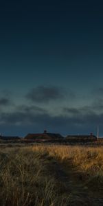 Camino,Naturaleza,Casas,Hierba,Campo,Dinamarca,Puesta Del Sol,Oscuridad,Crepúsculo