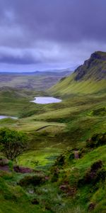 Grass,Rock,Hills,Nature,Landscape