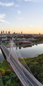 Herbe,Villes,Nature,Pont,Sky