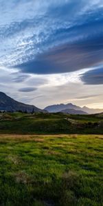 Cielo,Hierba,Nubes,Verano,Naturaleza