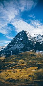 Naturaleza,Hierba,Cielo,Montaña,Arriba,Nevado,Cubierto De Nieve,Grindelwald,Vértice