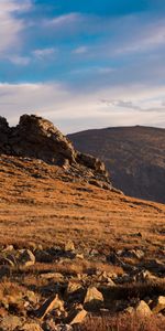 Grass,Stones,Mountains,Alps,Nature,Meadow