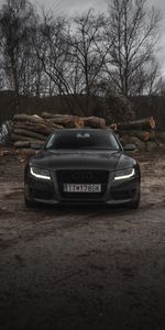 Grey,Front View,Cars,Car,Audi