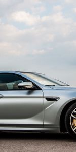 Grey,Gran Coupe,M6,Cars,Side View,Bmw