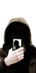 Hand,Miscellanea,Miscellaneous,Photo,Photography,Selfies,Selfie,Hood,Anonymous