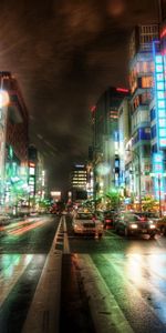 Hdr,Night City,Tokyo,Cities,City