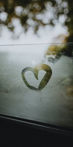 Heart,Wet,Glass,Picture,Drawing,Love