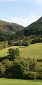 Nature,Grande Bretagne,Collines,Colline,Britannia,Vallée,Pays De Galles,Paysage