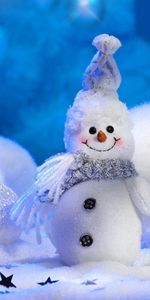 Holidays,Background,New Year,Snowman