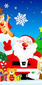 Holidays,New Year,Santa Claus,Pictures,Christmas Xmas