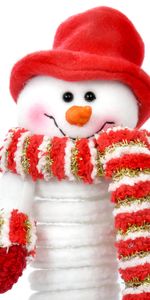 Holidays,Winter,New Year,Snowman,Background