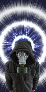 Hood,Miscellanea,Gas Mask,Miscellaneous,Circles,Mask