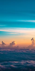 Épais,Hauteur,Nuages,Horizon,Nature,Sky