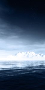 Horizon,Mountain,Nature,Sea,Iceberg