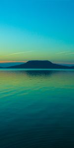 Mer,Aube,Nature,Horizon,Sky