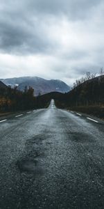 Horizon,Road,Asphalt,Humid,Nature,Direction,Wet