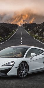 Route,570Gt,Horizon,Voitures,Vue De Côté,Mclaren