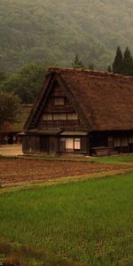 Les Champs,Paysage,Maisons