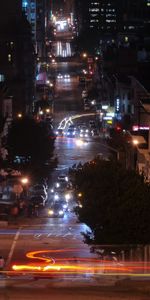 Houses,Night,Landscape,Cities,Streets