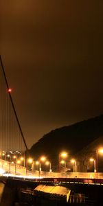 Noche,Las Luces,Brillar,Luz,Camino,Océano,Estados Unidos,America,América,Estados,Ciudades,Agua,Casas,Mar,Luces,Oceano,Ee Uu,Puentes,Carreteras