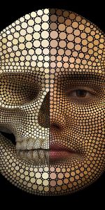 Human,Person,Face,Grid,Scheme,3D