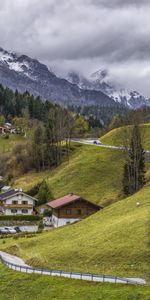 Idylle,Bâtiments,Se Reposer,Relaxation,Nature,Montagnes