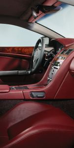 Aston Martin,Volante,Timón,Salón,2004,Db9,Interior,Coches