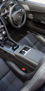 Interior,Cars,Steering Wheel,Rudder,Salon,2011,V8,Vantage,Aston Martin