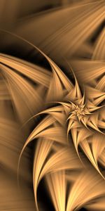 Involute,Pointed,Digital,Abstract,Swirling,Fractal