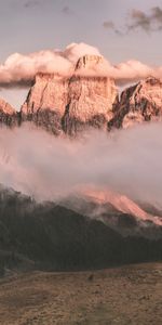 Naturaleza,Nubes,Montaña,Dolomitas,Monte Pelmo,Italia