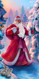 Jack Frost,Holidays,New Year,Fabulous,Winter,Forest,Fairy