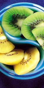 Kiwi,Plate,Tasty,Delicious,Purified,Refined,Food,Fruit