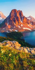 Lake,British Columbia,Mountains,Canada,Nature