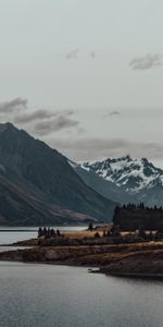 Lake,Fog,Nature,Mountains