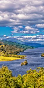 Lake,Highlands,Upland,Nature,Hdr,Scotland