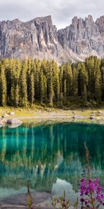 Lago,Árboles,Montañas,Paisaje De Montaña,Italia,Naturaleza,Paisaje