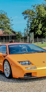 Lamborghini Diablo,Тачки (Cars),Вид Сбоку,Спорткар