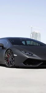 Lamborghini,Puesta A Punto,Perfil,Gmg,Coches,Huracán,Vista Lateral,El Negro