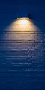 Lamp,Shine,Dark,Illumination,Light,Brick,Wall,Lighting