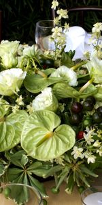 Flores,Bouquets,Paisaje