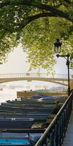 Bridges,Rivières,Bateaux,Paysage