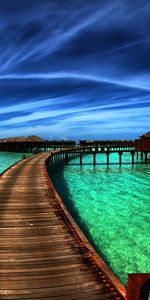 Nuages,Sky,Bridges,Mer,Paysage