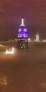 Paisaje,Ciudades,Noche,Nubes