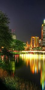 Paisaje,Noche,Ciudades