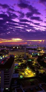 Paisaje,Ciudades,Noche